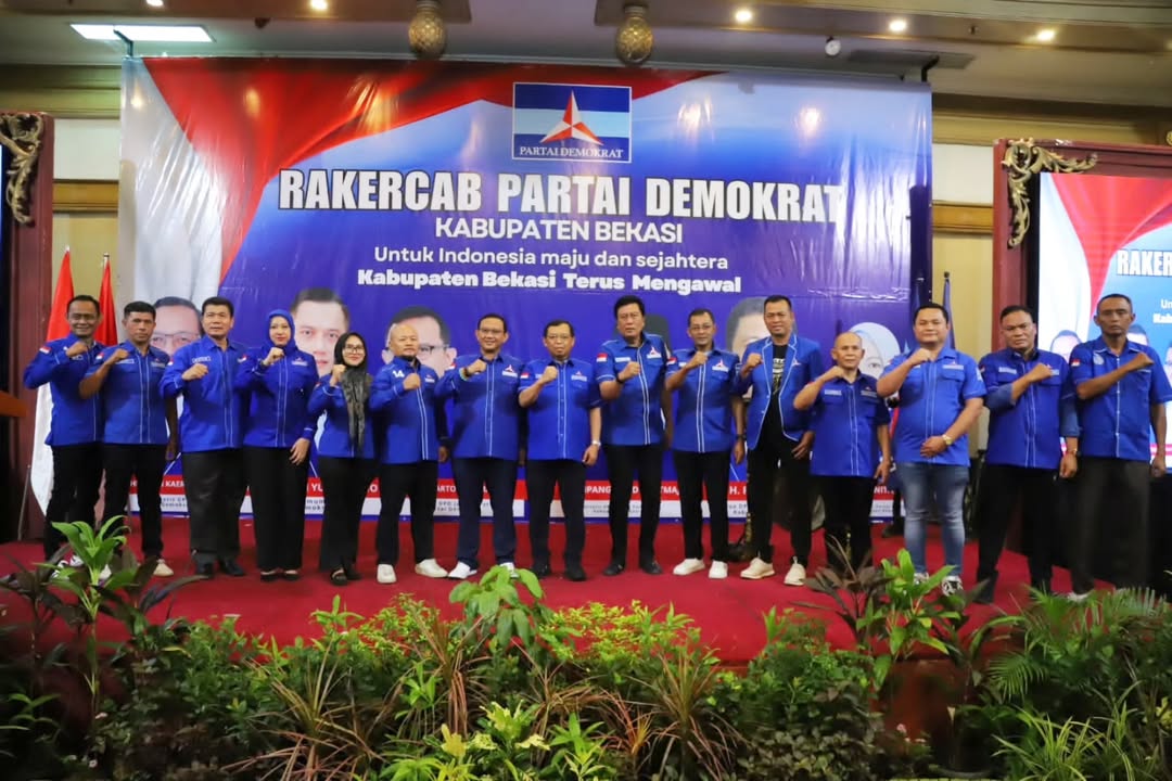 Rakercab Demokrat Bekasi Rumuskan Program Kerja dan Konsolidasi Kader Hadapi Pemilu 2029