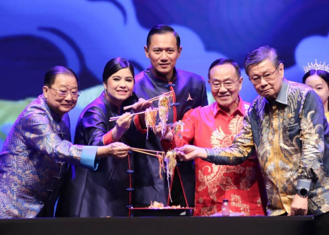 Gelar Perayaan Imlek 2577, AHY Tegaskan Demokrat Rumah Besar Keberagaman dan Persatuan