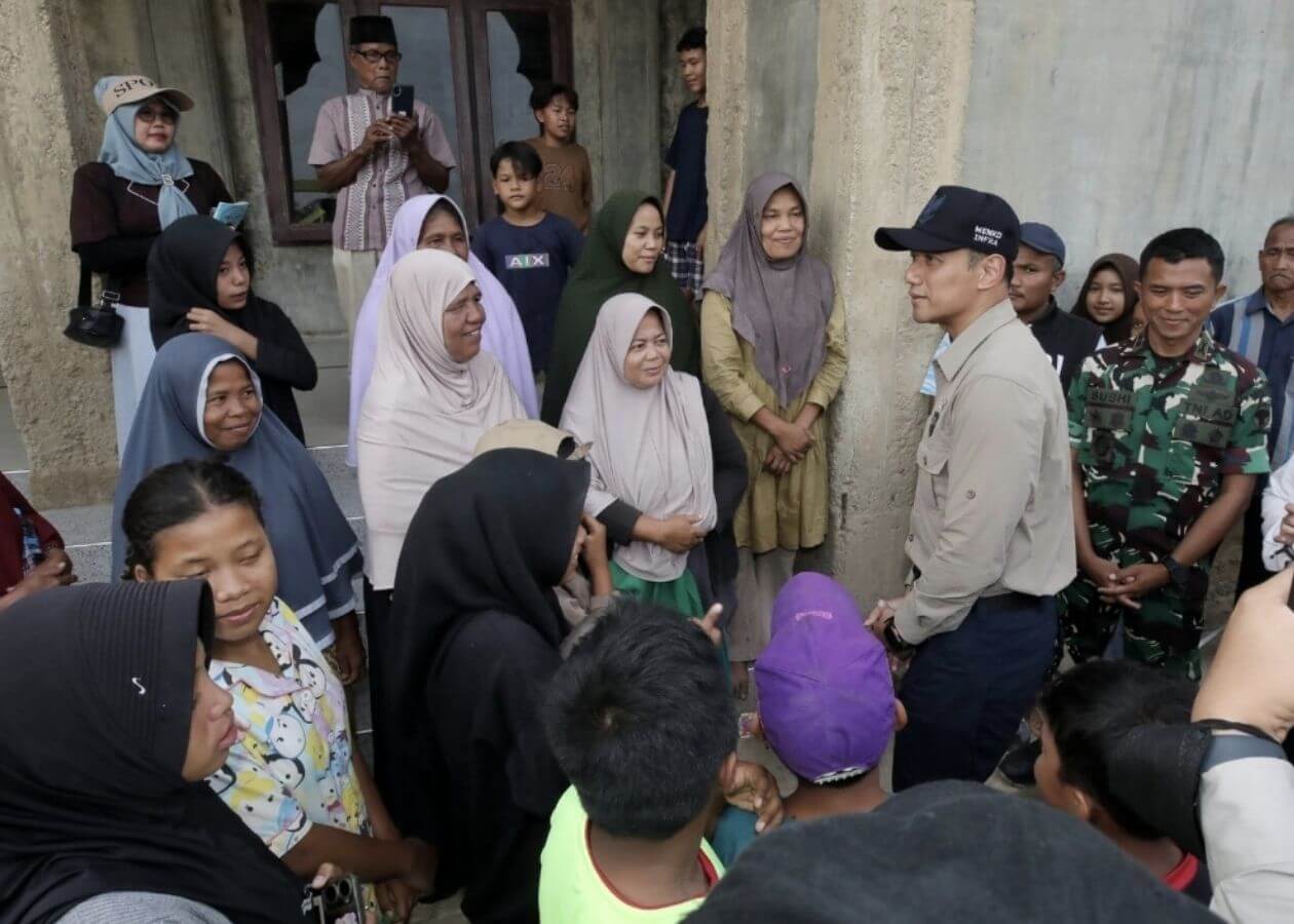 Resmikan Huntara di Aceh Tamiang, Menko AHY: Bukti Kehadiran Negara dan Tumbuhkan Harapan Baru Masyarakat