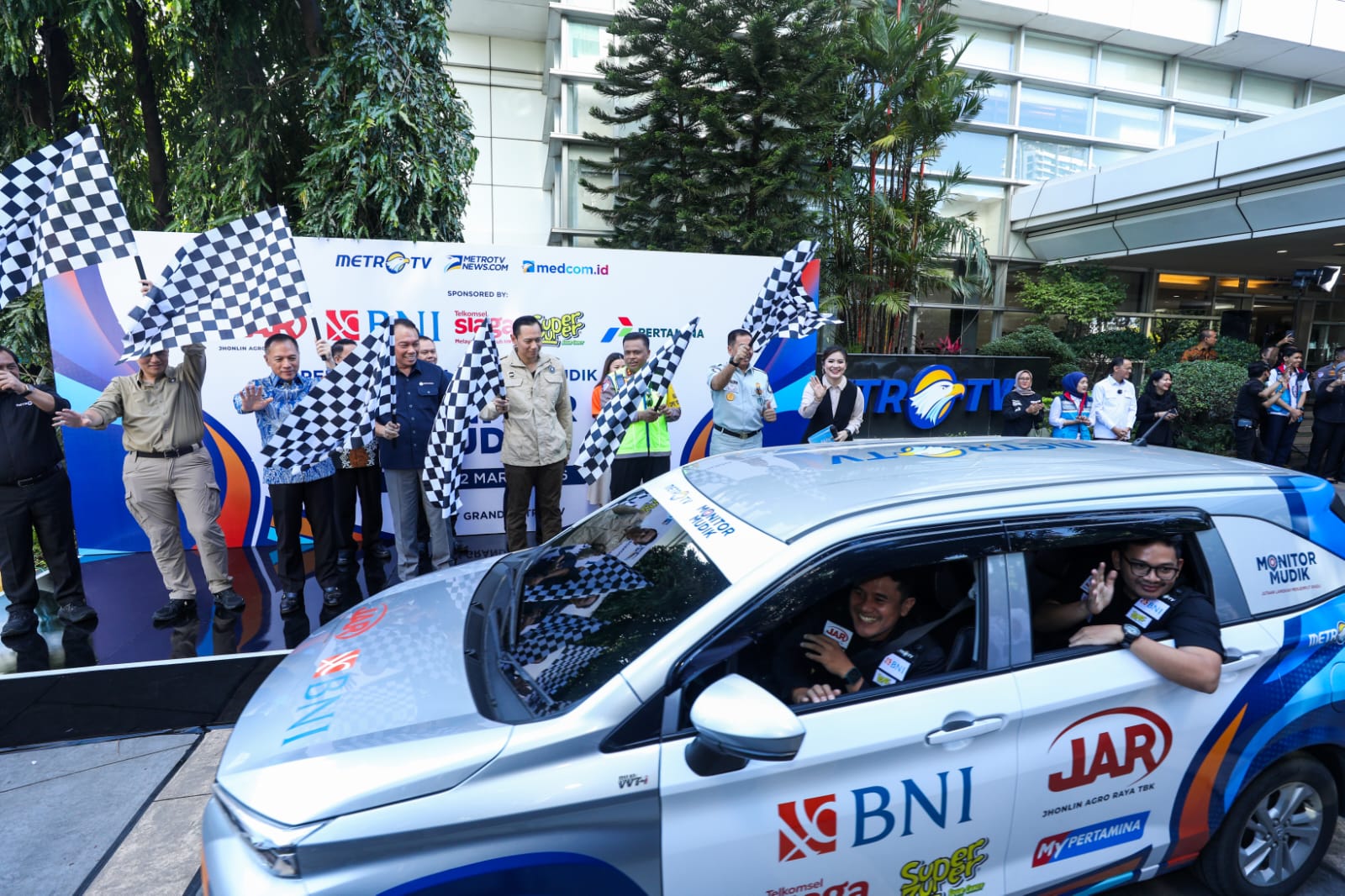 Lepas Tim Arus Mudik Metro TV, Menko AHY Tegaskan Kesiapan Moda Transportasi Hingga Stimulus Tol