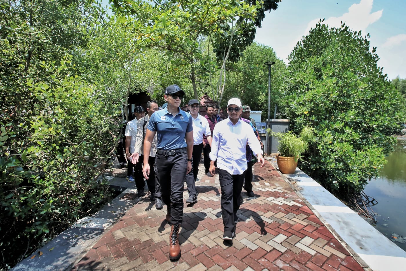 Menko AHY Cek Ketapang Urban Aquaculture, Tekankan Peningkatan Infrastruktur dan Penataan Kawasan