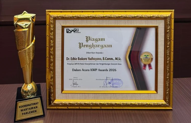 Ibas Terima KWP Awards 2026: Apresiasi untuk Komitmen Kesejahteraan Rakyat dan Penguatan Ekonomi Desa