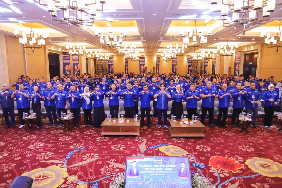 Sampaikan Arahan Ketum AHY di Musda Demokrat Jateng, Herman Khaeron: Perkuat Konsolidasi Menuju Kemenangan 2029