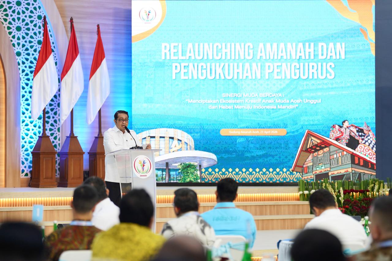 Menteri Ekraf Teuku Riefky Harsya Tinjau AMANAH Creative Hub, Dorong Inovasi Ruang Kreatif Daerah