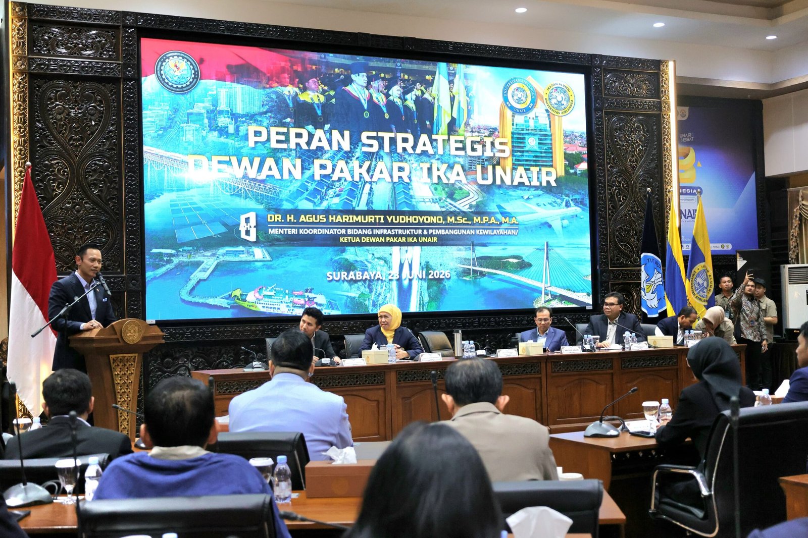Himpun Masukan Dari Kampus untuk Hadirkan Solusi Nyata Bagi Rakyat, Menko AHY Gelar Rapat Dewan Pakar Ikatan Alumni Unair