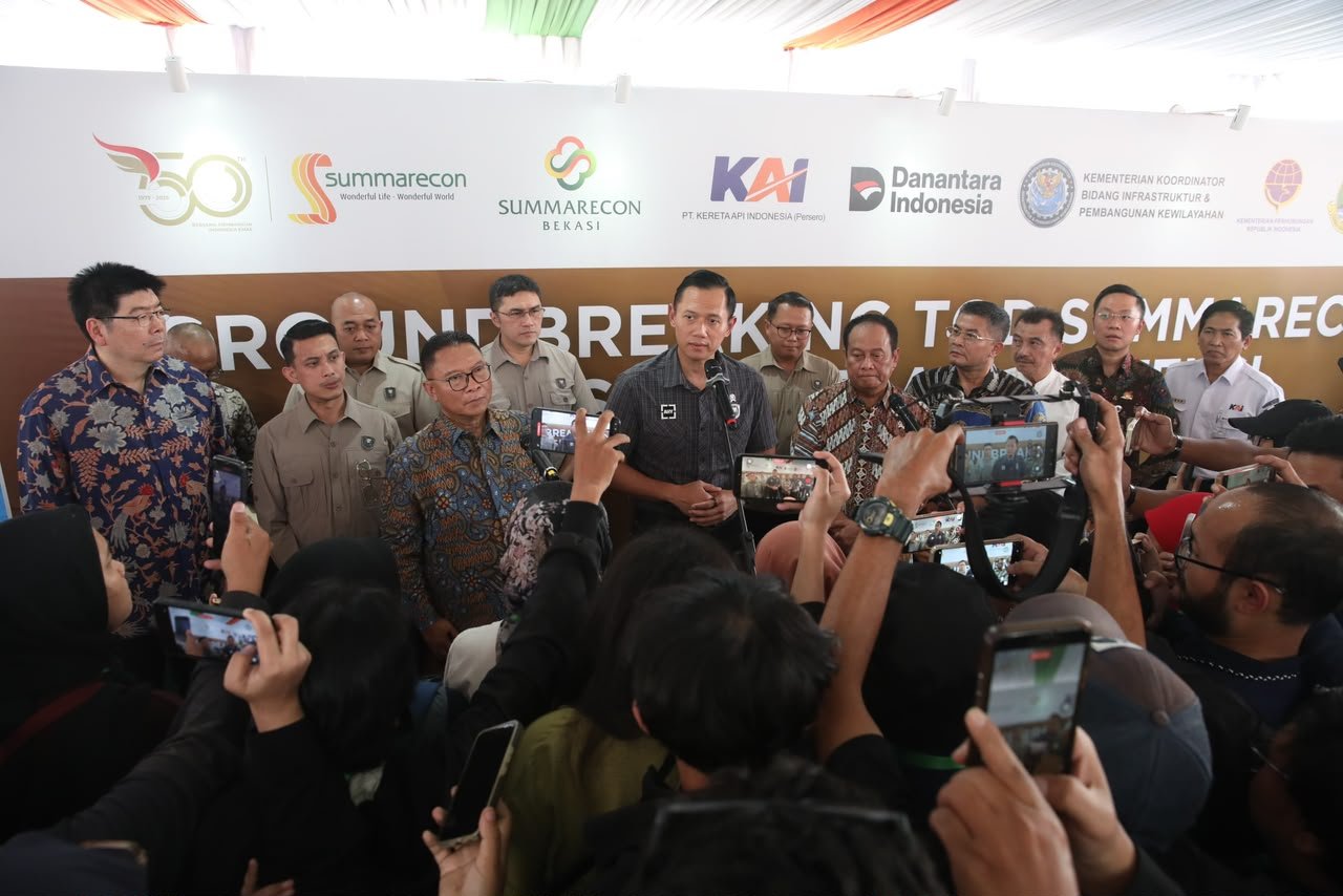 Menko AHY: TOD Kunci Membangun Kota yang Produktif, Sehat, dan Berkelanjutan