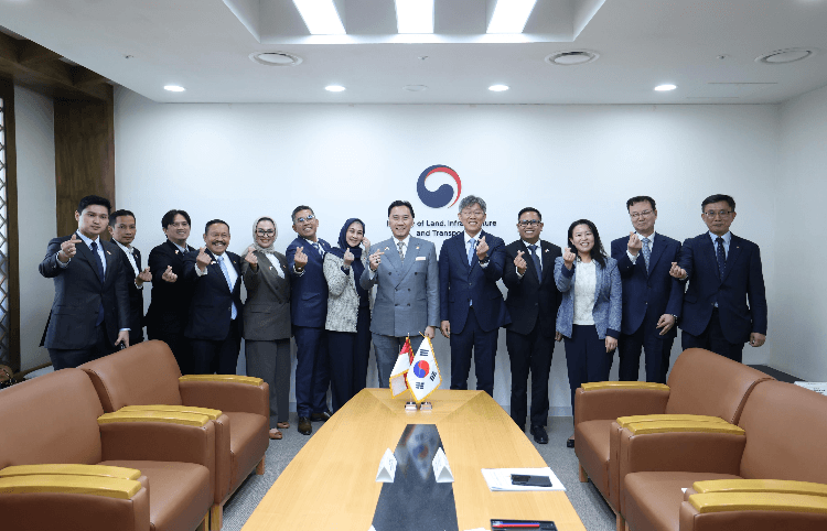 Ibas Bertemu Wakil Menteri MOLIT Korea Selatan, Bahas Infrastruktur dan Transportasi